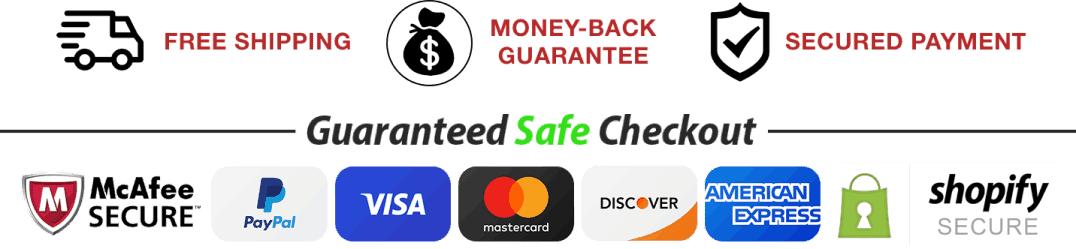 Pulmo Balance secure checkout, free shipping, money back guarantee, accepted payment methods